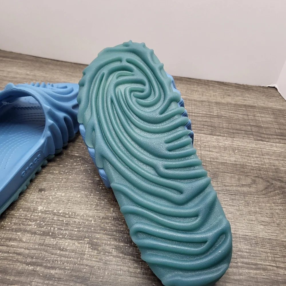 Crocs Salehe Bembury The Pollex Slide Womens Sandals US Size 6 Blue New